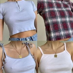 Bundle of 4 Brandy Melville tops